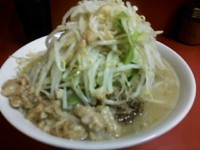 「ラーメン650円（ニンニク・アブラ）」@ラーメン二郎 ひばりヶ丘駅前店の写真