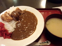 「カツカレー650円」@鳥一の写真