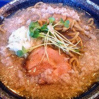 「濃厚煮干し中華そば3ランク」@にぼ兄弟の写真