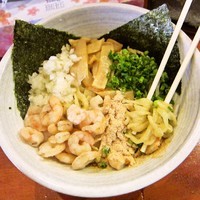 「【限定】海老まぜそばVer.2.0（乱切り麺）900円」@ラーメン ドラ猫の写真