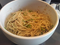 「汁無し坦々麺」@すずらん亭の写真