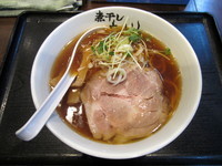 「煮干しらーめん・あっさり」@煮干しらーめん青樹 立川店の写真