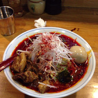 「もえそば(大盛)＋味玉」@カラツケグレの写真