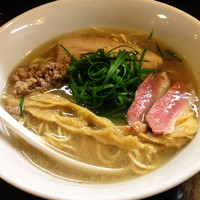 「限定・鴨らーめん・塩(800円)」@麺堂 稲葉の写真