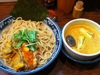 「限定インドカレーつけ麺 （大盛）」@中華そば 旋の写真