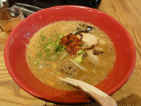 「味噌赤丸」@博多一風堂 池田店の写真