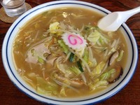 「しいたけ味噌ラーメン（￥680）」@まるた食堂の写真