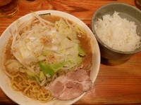 「札幌味噌濃菜麺（ミニごはん付き）」@濃菜麺 井の庄の写真