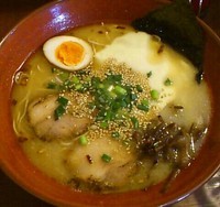 「チーズラーメン・650円」@分田上の写真