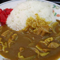 Bセットカレーとラーメン　650円