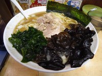 「『源流らーめん大盛+きくらげ(￥890+100)』」@イレブンフーズ  源流の写真