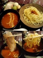 「海老くりーむつけめん890円並あつもり」@三ツ矢堂製麺 大森店の写真