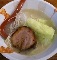 「鶏白湯ラーメン あっさり・650円」@ラーメン 坂ノ下の写真
