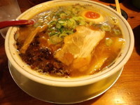 「鬼若ラーメン」@弁慶ラーメン 本店の写真