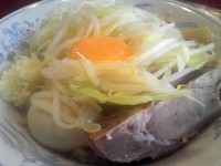 「油そば　麺少なめ、にんにく　850円」@らーめん大 大森店の写真