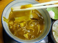「カレーうどんセット（期間限定）￥780」@まえばし駅前天然温泉ゆ～ゆ レストランけやきの写真