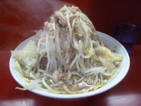 「小ラーメン（野菜ちょいマシ　　アブラ　　タマネギW）」@麺屋 桐龍の写真