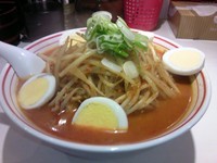 「味噌卵麺850円」@蒙古タンメン 中本 目黒店の写真