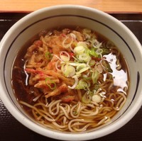 「紅天そば（￥380）」@吉そば 不動前店の写真