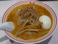 「辛味噌担々麺（期間限定）\730」@蒙古タンメン 中本 御徒町店の写真