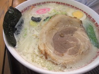 「豆乳ラーメン」@味福 談合坂SA店の写真