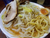 「味噌みちる（８５０円）」@ガツ盛リラーメン みちる屋 松戸店の写真