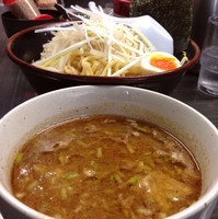 「味噌つけ麺（￥800）」@横浜家系ラーメン 壱蔵家の写真