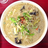 「カキ味噌 5ヶ（2012-2013冬メニュー）」@九州大分ラーメン 麺恋亭 中華街店の写真