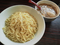 「つけ麺（３００ｇ）　＋味玉：サービス券」@煮干しらあめん 燕黒の写真