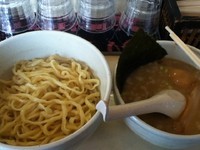 「特製つけめん(中盛り・ホタテ）」@ORAGA NOODLESの写真