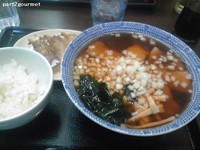 「麺たまチャーシューメン ランチセット(880円)」@麺たまの写真