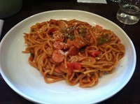 「ラーメン屋さんのナポリタン」@ぶしもりや めんめんの写真