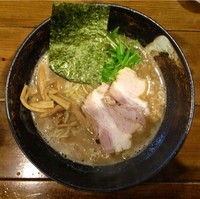 「濃厚中華そば 大盛り」@中華そば桜の写真