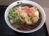 「桜えびかき揚そば」@そば処 武田 春日店の写真