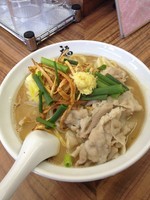 「豚味噌ラーメン麺硬め」@麺や 福座の写真