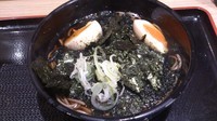 「海苔たまそば_360円」@よもだそば 銀座店の写真