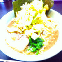 「らーめん(中盛)  キャベチャ」@横浜らーめん椿家 那珂店の写真