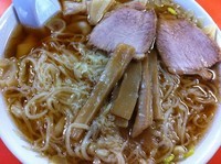 「ワンタンメン(大盛り)」@手打ちラーメン 伸龍の写真
