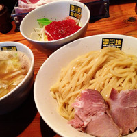 「濃菜つけ麺＋トマベジ」@濃菜麺 井の庄の写真