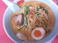 「特製もやし味噌ラーメン【800円】」@ラーメン山岡家 八千代店の写真