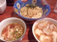 「つけそば  特製ワンタン付き  【980円】」@八雲の写真