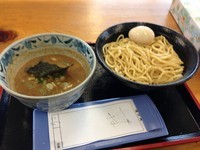 「つけ麺中盛 味玉 850円」@つけめん・らあめん 福は内の写真