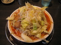 「ミニ担々麺：640円」@麺屋 婆娑羅の写真