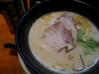 「鶏白湯ラーメン　こく増し700円」@鹿児島地鶏 鶏白湯ラーメン 作ノ作 宗右衛門町店の写真