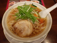 「醤油もやしそば」@ちりめん亭 市ヶ谷店の写真