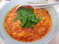 「タンタンメン・ニラ・ヒキ肉ダブル・大辛」@元祖ニュータンタンメン本舗 根岸店の写真