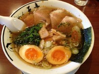 「天童中華そば」@山形ラーメン 天童 東京本丸店の写真