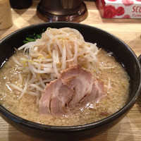 「もやしラーメン」@自家製麺 つるぎ屋の写真