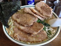 「塩チャーシュー大盛り」@横浜家の写真