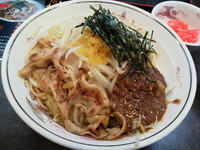 「【期間限定】たれまぜそば（大盛り）」@ハルピンラーメン 松本並柳店の写真